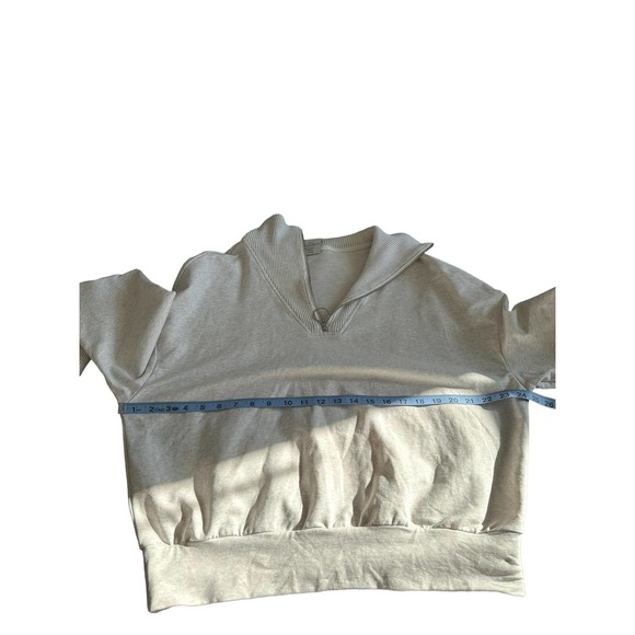Varley Miller Half Zip in Classic Sweat Sweatshirt Size S Style VAR00902 - Picture 11 of 13